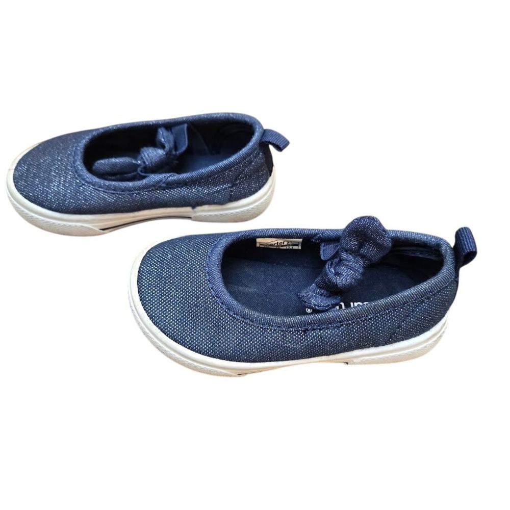 Lof of 2 Toddler Shoes Slip on Carters & Cute Fuzzy Slippers Sz 5‎ - Picture 3 of 8